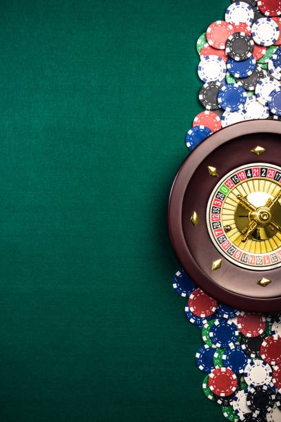 Roulette wheel and betting layout on hao 788